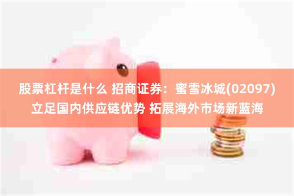 股票杠杆是什么 招商证券：蜜雪冰城(02097)立足国内供应链优势 拓展海外市场新蓝海